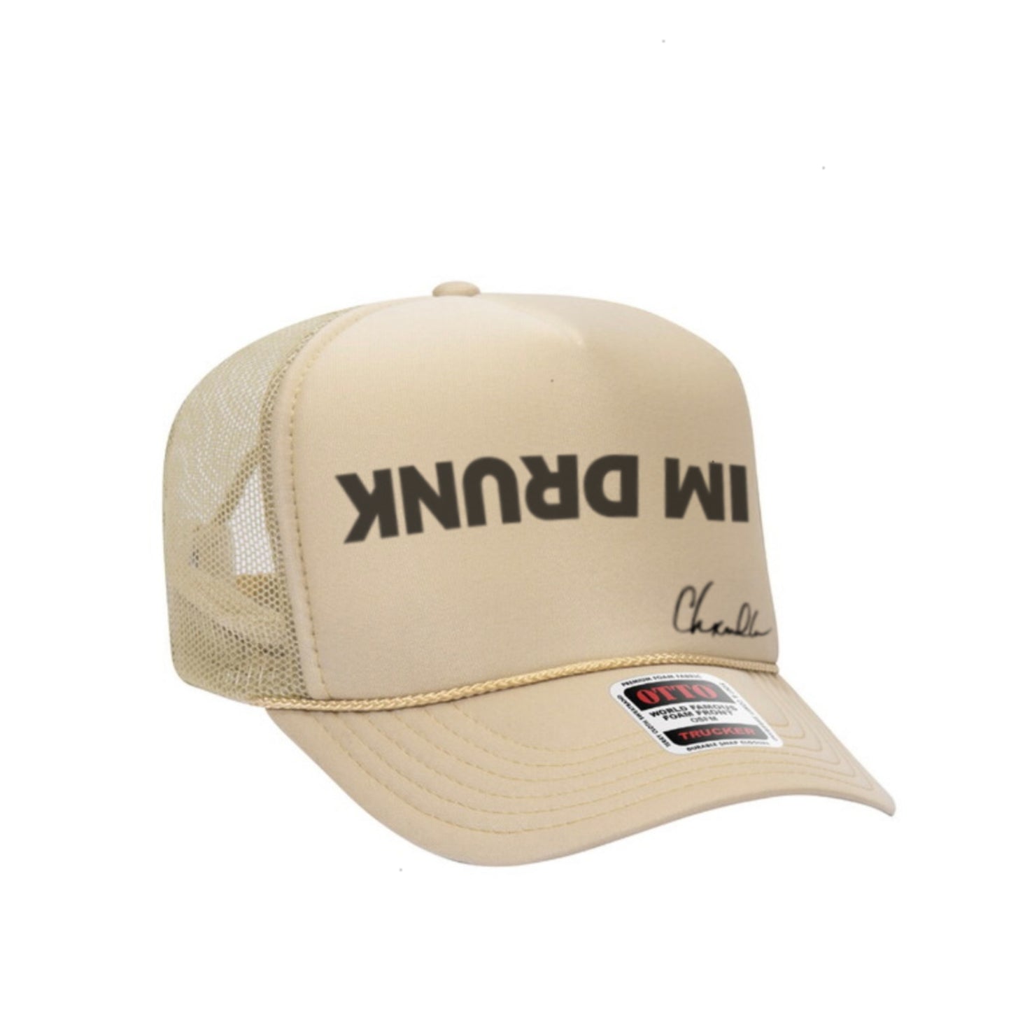 I'm Drunk Hat (Beige)
